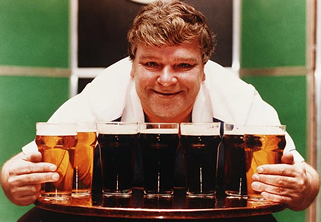 jocky wilson loves pints